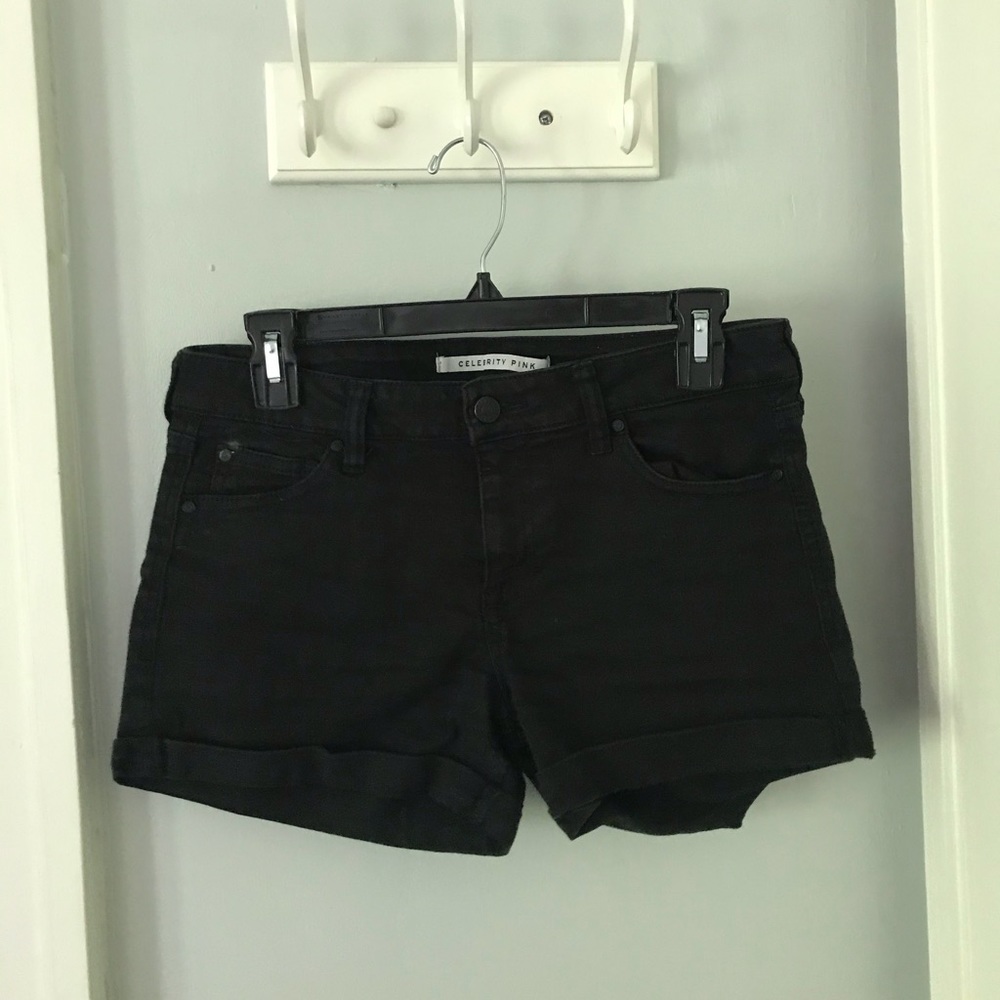Celebrity Pink Black Shorts